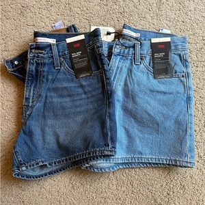 Levi’s 80s Mom Denim Shorts NWT Size 25 x2